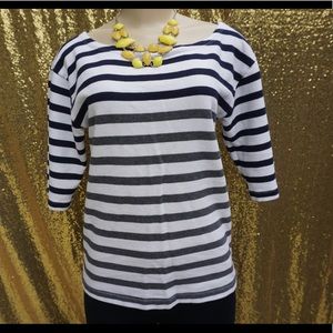 J. Crew Striped Sweater Shirt Size Small